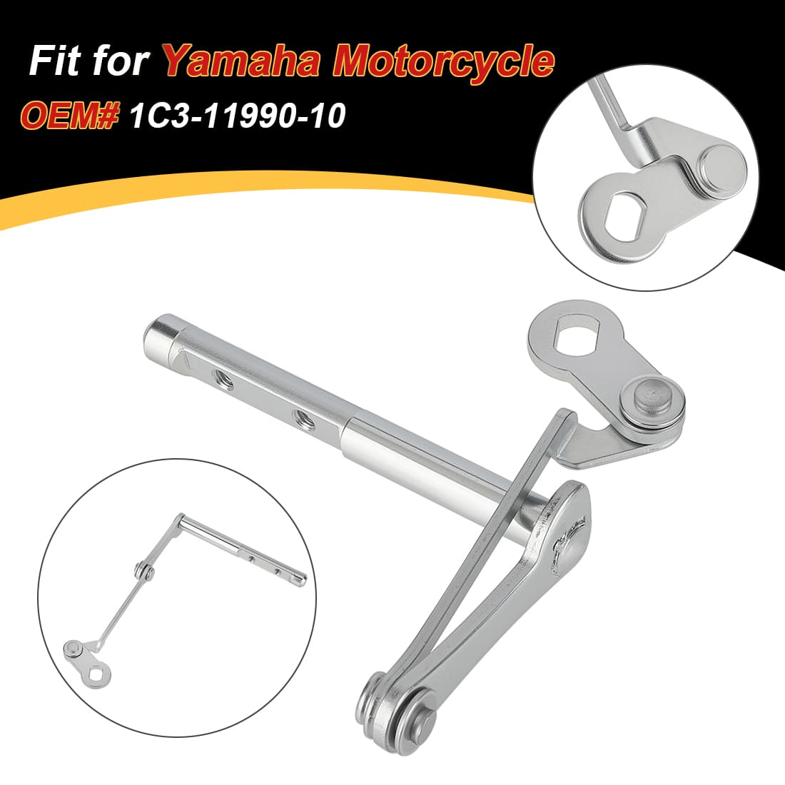 Exhaust Power Valve Push Rod Assembly For Yamaha YZ125 YZ125X 2005-2022 1C3-11990-10