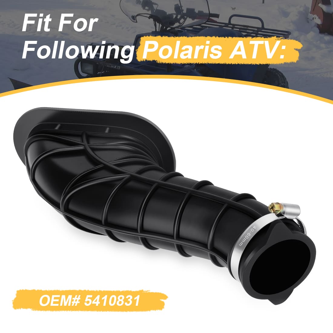 Airbox Carb Tube Boot Manifold For Polaris Magnum 425 Big Boss 500 1995-1999 5410831