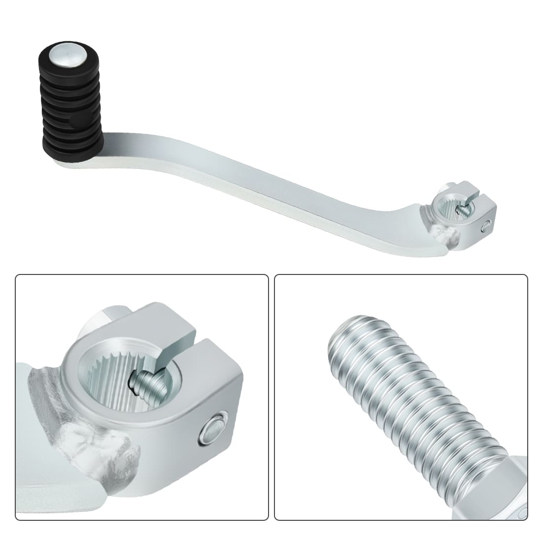 Shifter Shift Lever Pedal With Bolt For Yamaha Raptor 700 YFM700 YFM700R 2006-2012 1S3-18110-10-00