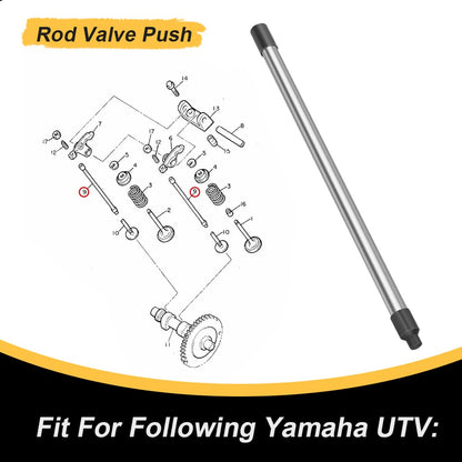 Rod valve Push For Yamha G2 G5 G8 G11 G14 A 1989-1996 J38-12154-00-00