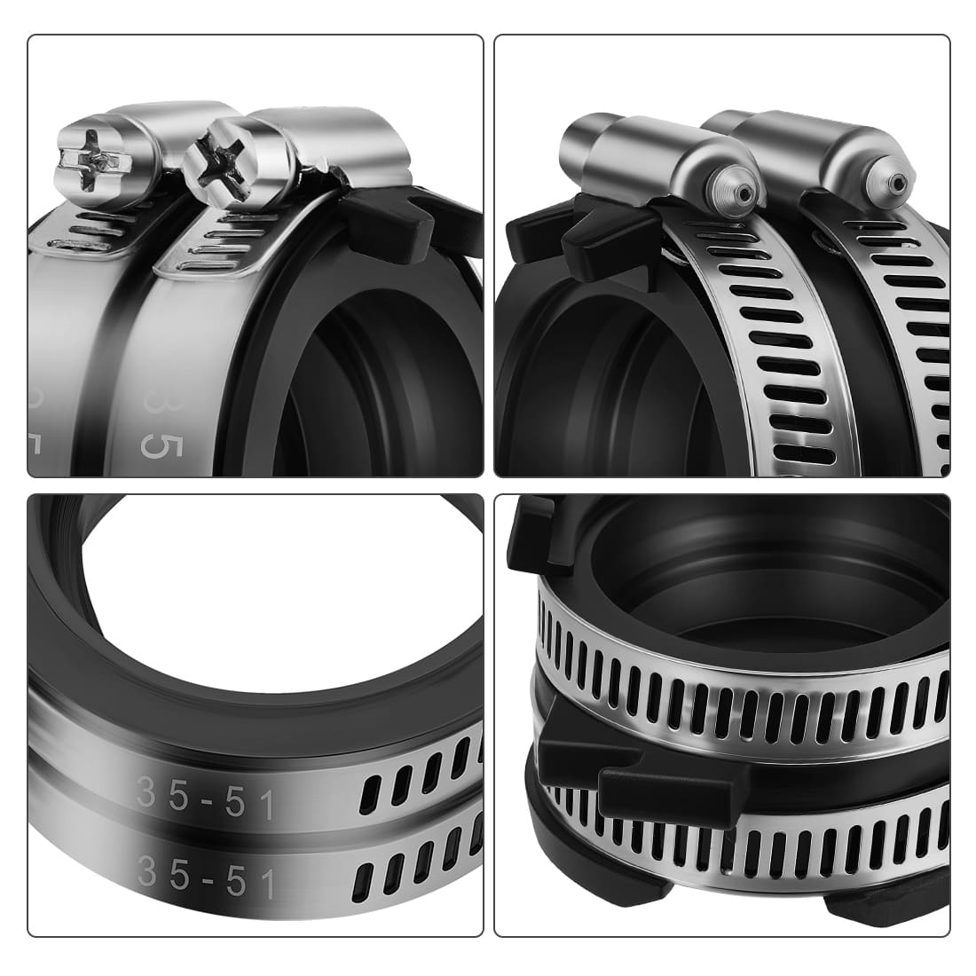 4Pcs Carburetor Intake Manifold Boots For Honda ST1100 ABS 1991-2003 16211-MT3-000