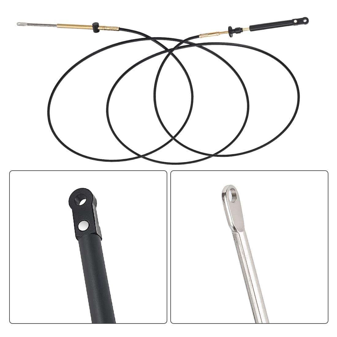 Throttle Shift Remote Control Cable For Johnson Evinrude OMC BRP 1979-1994 0173114