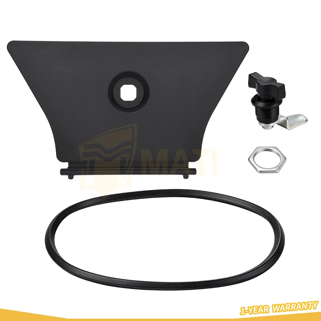 For Polaris Sportsman 400 450 500 570 700 800 Hawkeye 325 400 06-24 Storage Box Tool Box Door Lid w/ Latch