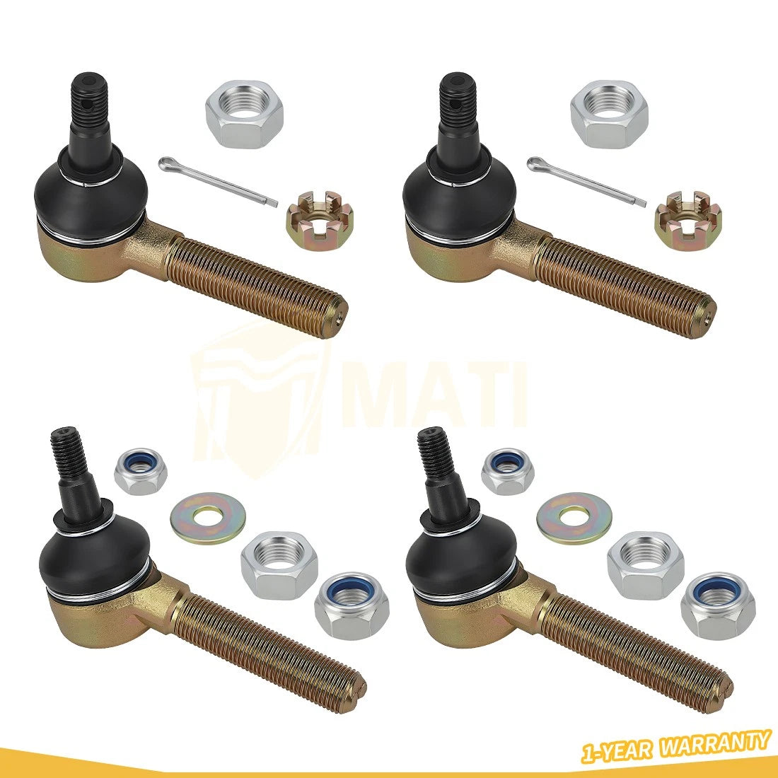 Adjustable A-Arm Ball Joints For Honda TRX450R TRX450ER 2006-2014 51350-HP1-600 51360-HP1-600 51370-HP1-600 51380-HP1-600