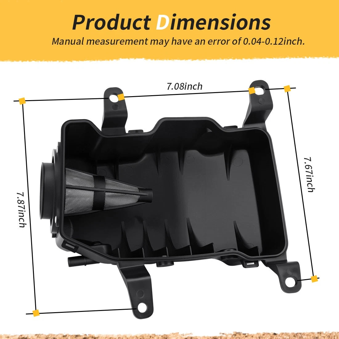 Air Filter Box For Yamaha Raptor 700 YFM700 2006-2024 1S3-14411-00-00
