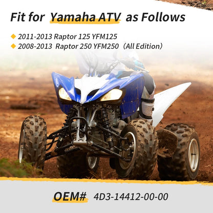 Air Box Lid Cover Cap w/ Seal For Yamaha Raptor 125 250 YFM125 YFM250 2008-2013 4D3-14412-00-00