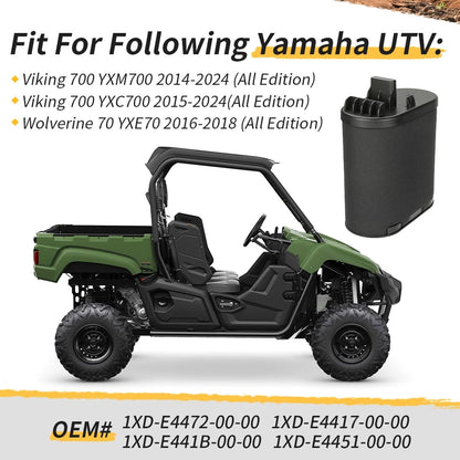 Air Filter & Cage Kit For Yamaha YXM700 YXC700 YXE70 2014-2024 1XD-E4472-00-00