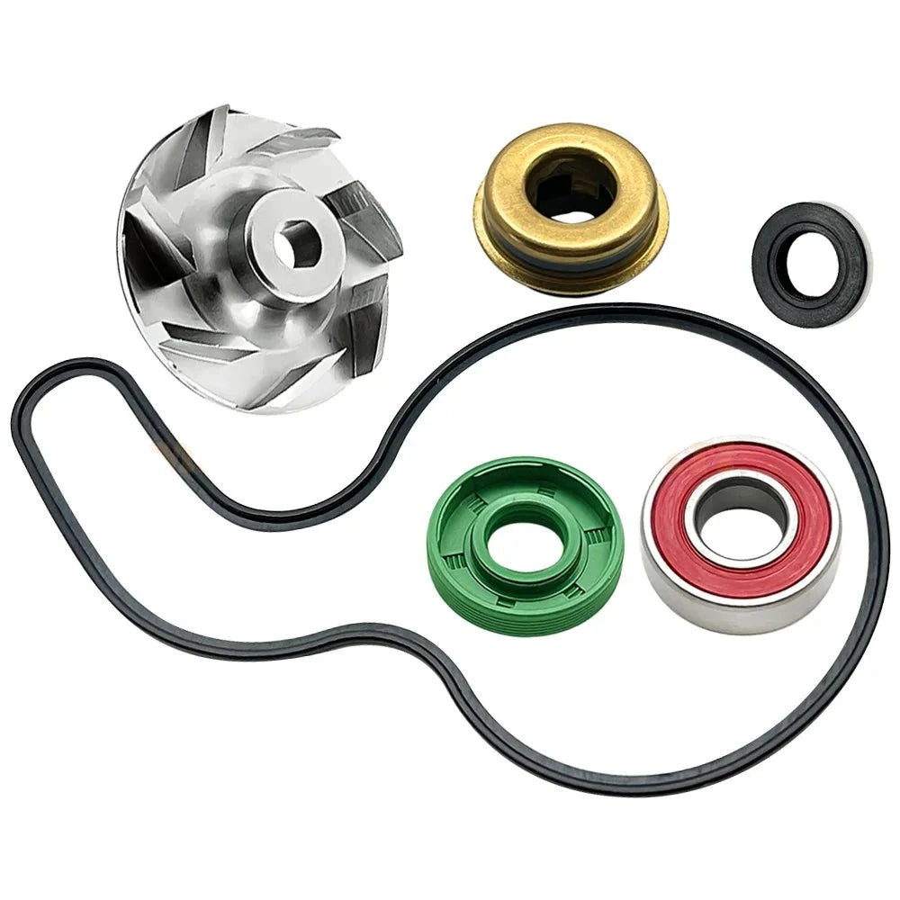 Aluminum Impeller Water Pump Rebuild Kit for Polaris Sportsman 600, 700, 800; Ranger 700, 800; RZR 800; Frontier - OEM : 5812048, 5812508 Mati Powersports