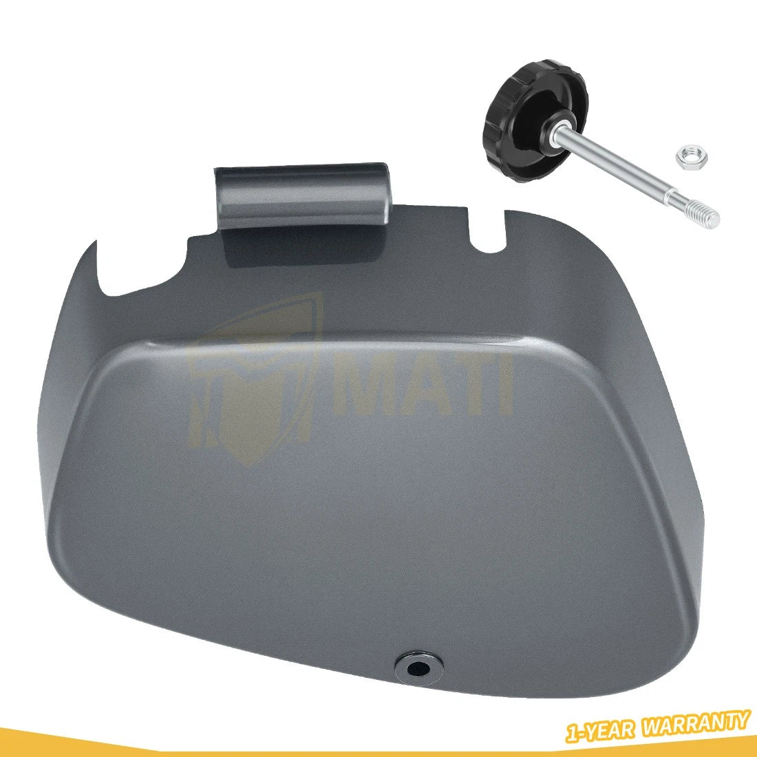 Right Side Battery Box Cover w/ Bolt For Honda CT90 CT110 C70M CA100 CA102 CA105 CT200 1963-1986 83600-102-000CB
