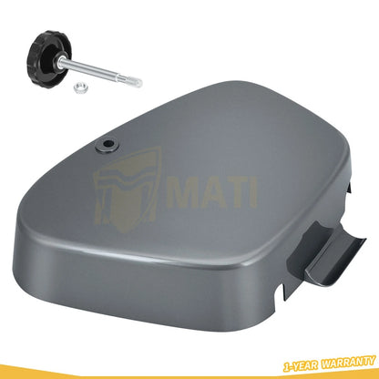 Right Side Battery Box Cover w/ Bolt For Honda CT90 CT110 C70M CA100 CA102 CA105 CT200 1963-1986 83600-102-000CB