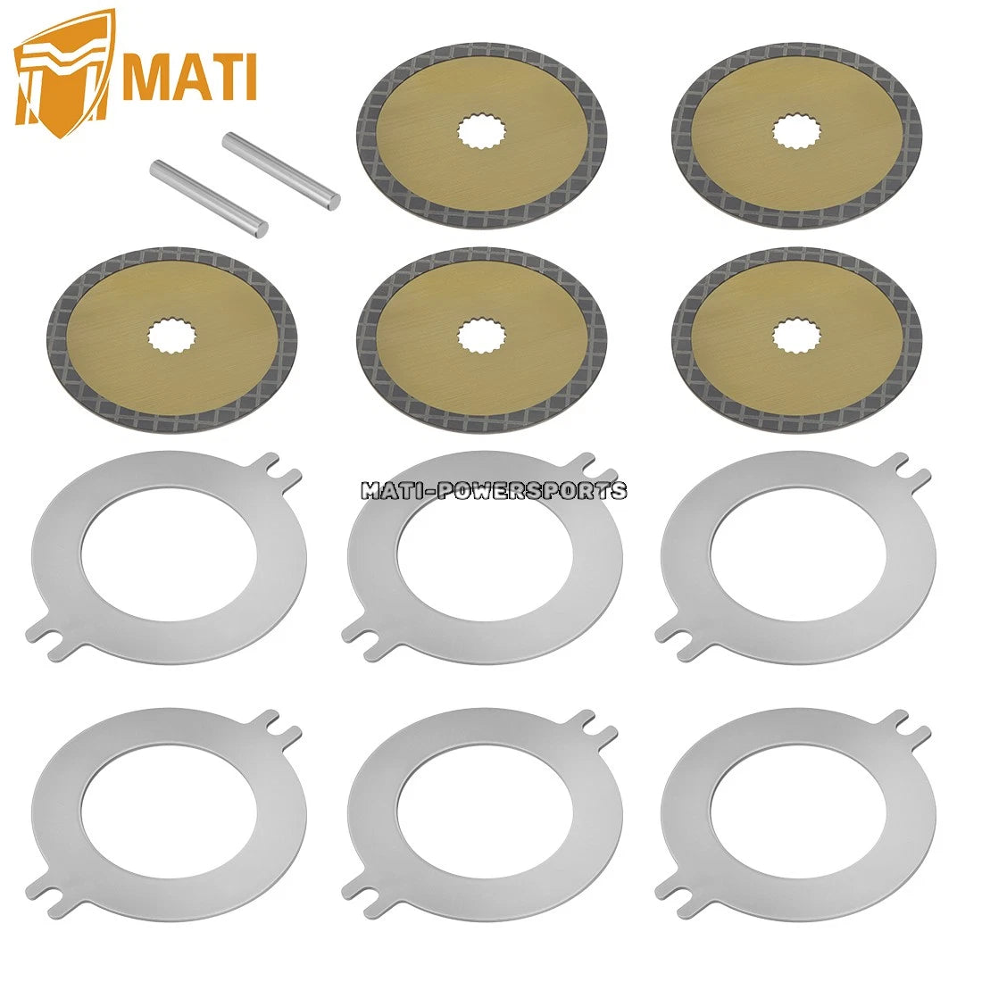 AM148465 AM140803 Wet Parking Brake Disk Kit For John Deere Gator Utility Vehicles