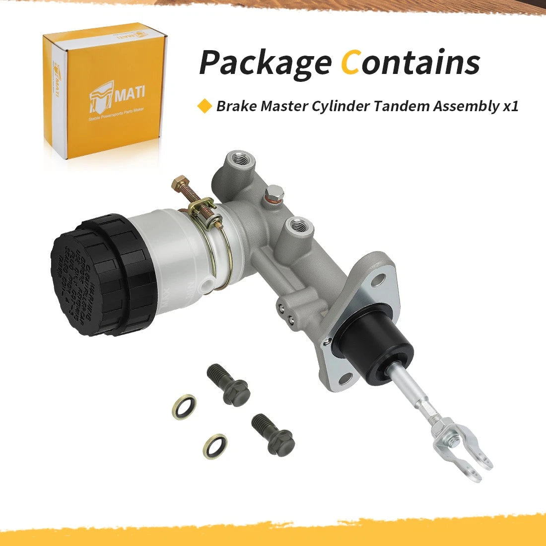 Brake Master Cylinder Tandem Assembly For Polaris ACE 500 570 900 XC 17- 19 1912656 1912714