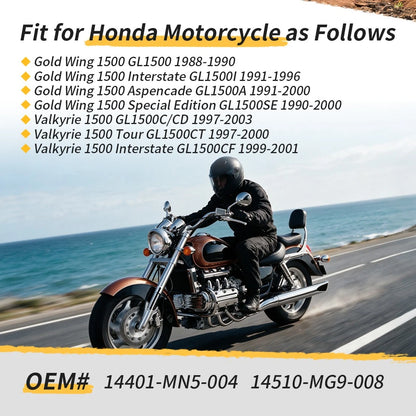 Cam Timing Belt & Adjuster For Honda GL1500 Gold Wing Valkyrie 1500 1988-2003 14401-MN5-004 14510-MG9-008