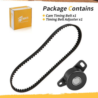 Cam Timing Belt & Adjuster For Honda GL1500 Gold Wing Valkyrie 1500 1988-2003 14401-MN5-004 14510-MG9-008