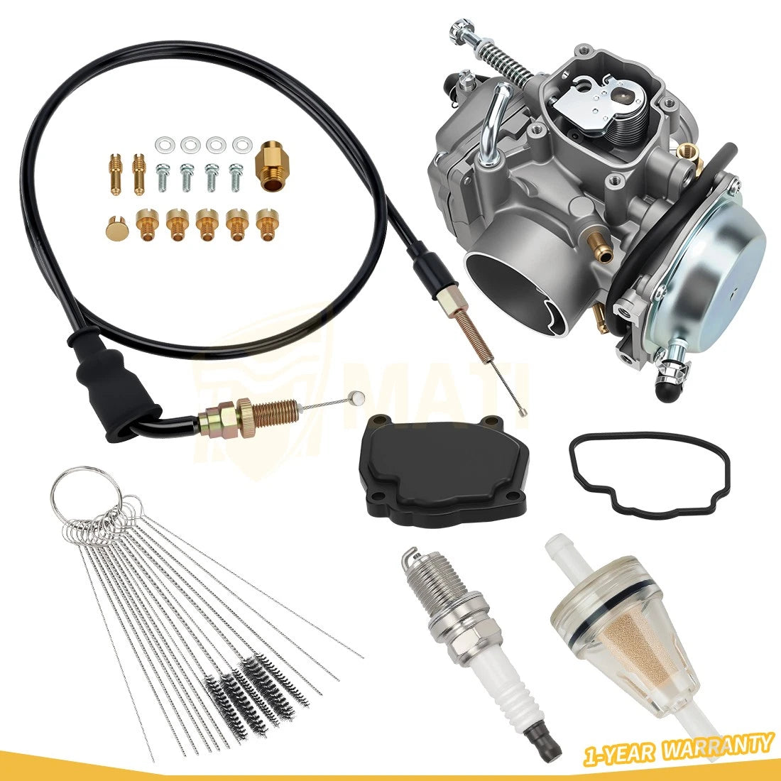 Carburetor & Throttle Cable For Polaris Magnum 425 2x4/4x4 1995-1998 3130500 7080599