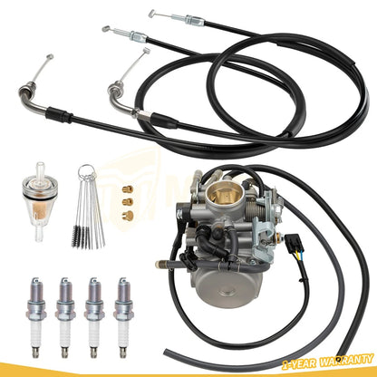 Carburetor Assembly & Throttle Cable For Honda VT750C VT750CA Shadow Aero 750 2004-2009 16100-MEG-033