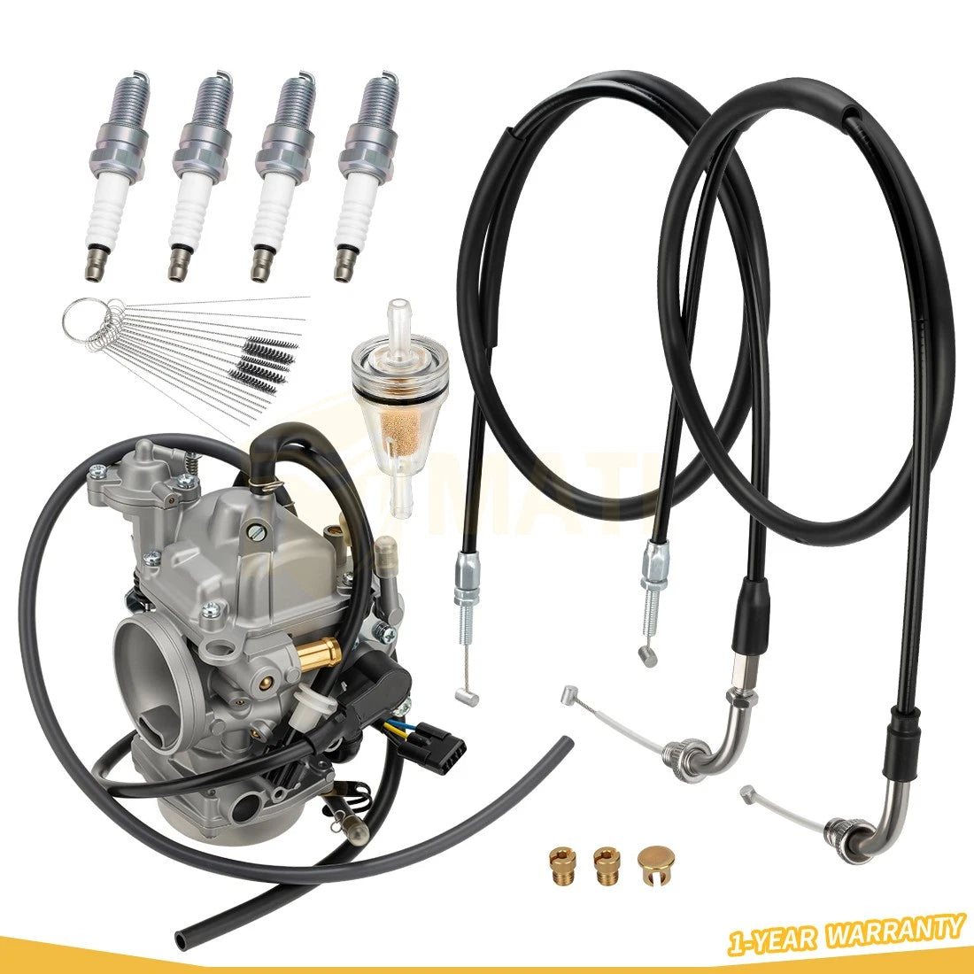 Carburetor Assembly & Throttle Cable For Honda VT750C VT750CA Shadow Aero 750 2004-2009 16100-MEG-033