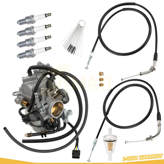 Carburetor Assembly & Throttle Cable For Honda VT750C VT750CA Shadow Aero 750 2004-2009 16100-MEG-033