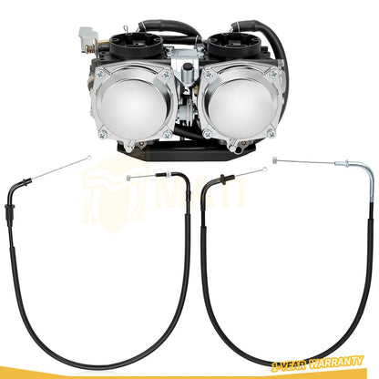 Carburetor Carb & Throttle Cable For Yamaha Virago 535 XV535 1995-2000 3JC-14901-40-00