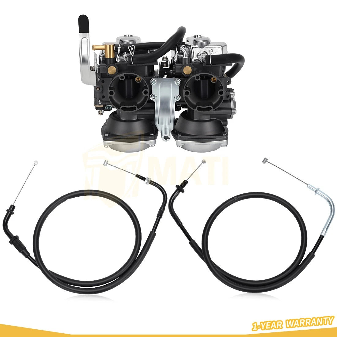 Carburetor Carb & Throttle Cable For Yamaha Virago 535 XV535 1995-2000 3JC-14901-40-00