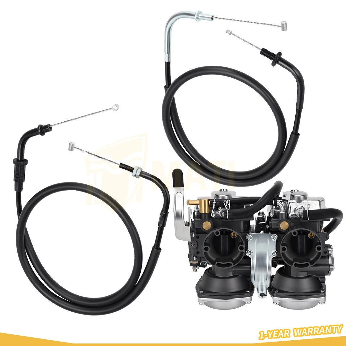 Carburetor Carb & Throttle Cable For Yamaha Virago 535 XV535 1995-2000 3JC-14901-40-00