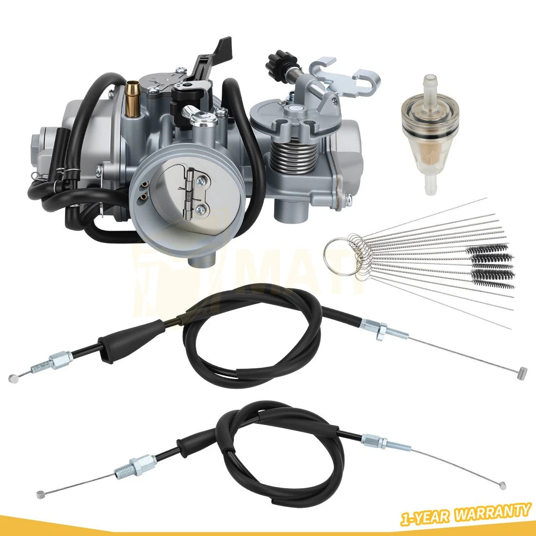 For Honda XR600R 1988-2000 17910-MN1-680 Carburetor Carb Assembly & Throttle Cable Set
