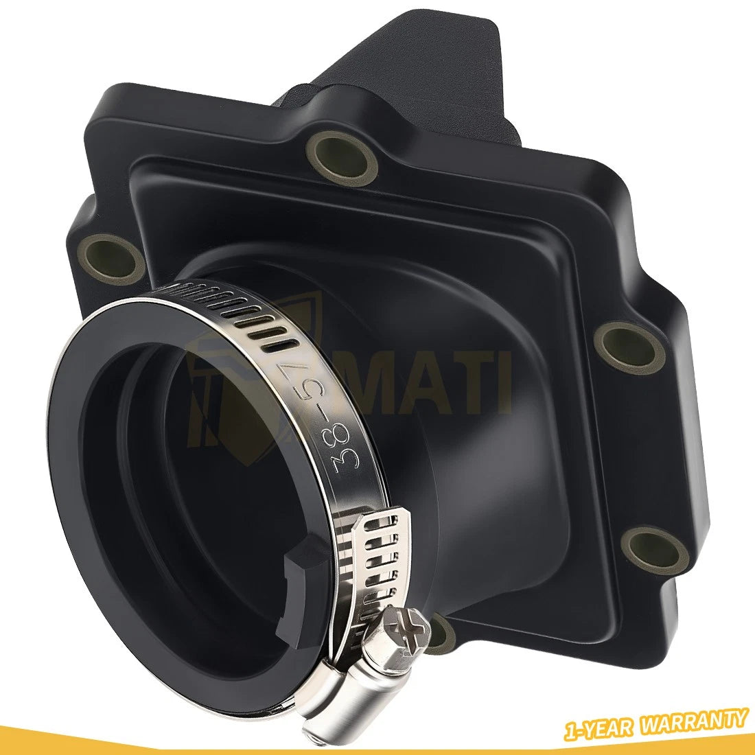 Carburetor Intake Manifold w/ Clamp For Kawasaki KDX250 1991-1994 KX250 1988-1993 16065-1168