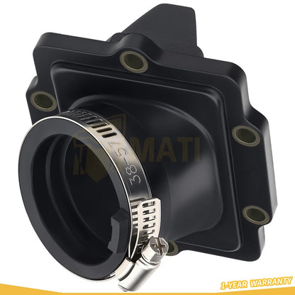 Carburetor Intake Manifold w/ Clamp For Kawasaki KDX250 1991-1994 KX250 1988-1993 16065-1168