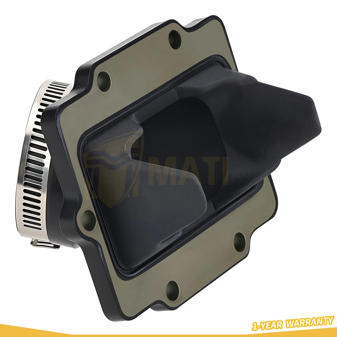 Carburetor Intake Manifold w/ Clamp For Kawasaki KDX250 1991-1994 KX250 1988-1993 16065-1168