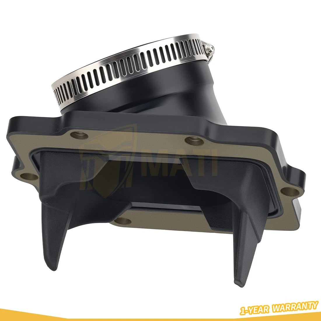 Carburetor Intake Manifold w/ Clamp For Kawasaki KDX250 1991-1994 KX250 1988-1993 16065-1168
