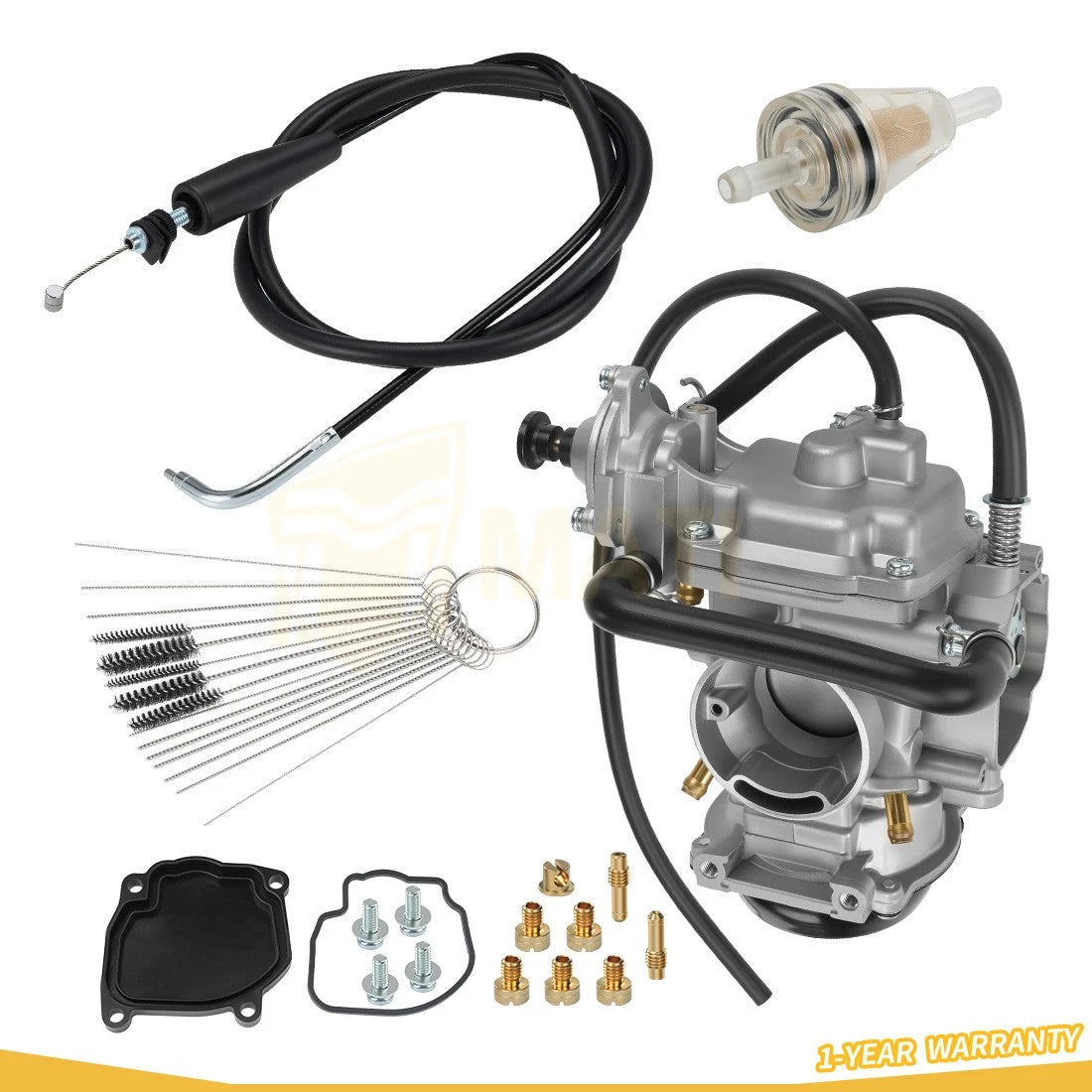 Carburetor & Throttle Cable For Arctic Cat 500 400 1998-2001 0470-361 0487-001
