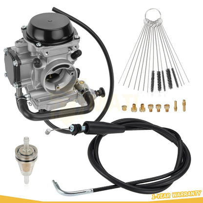 Carburetor & Throttle Cable For Arctic Cat 500 400 1998-2001 0470-361 0487-001