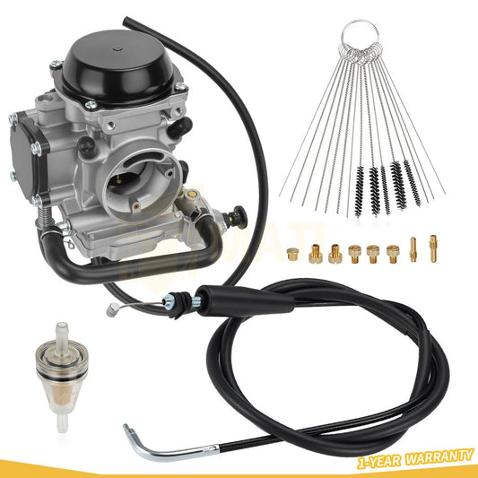 Carburetor & Throttle Cable For Arctic Cat 500 400 1998-2001 0470-361 0487-001