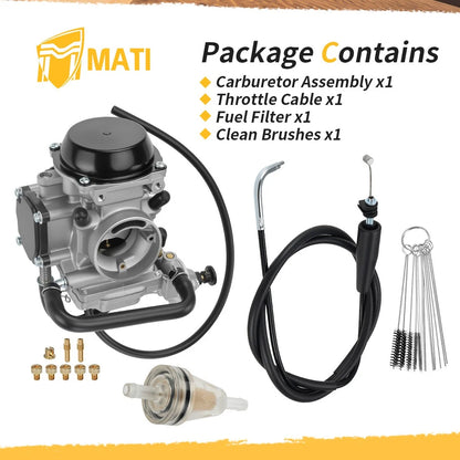 Carburetor & Throttle Cable For Arctic Cat 500 400 1998-2001 0470-361 0487-001