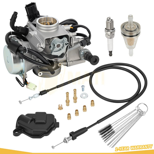 Carburetor Assembly w/ Throttle Cable For Honda Rubicon 500 TRX500FA/FGA/FPA 2005-2014 17910-HP0-A00