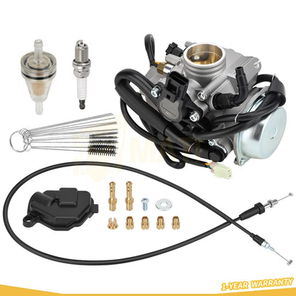 Carburetor Assembly w/ Throttle Cable For Honda Rubicon 500 TRX500FA/FGA/FPA 2005-2014 17910-HP0-A00