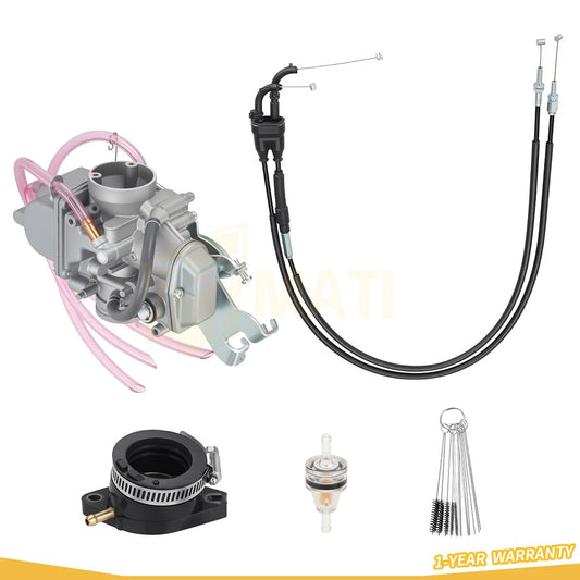 For Honda TTR230 2005-2024 Carburetor Carb & Intake Manifold & Throttle Cable 1C6-14301-10-00