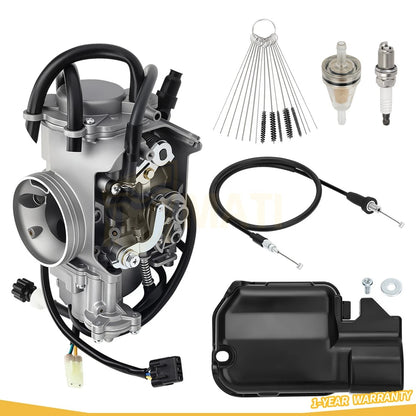 Carburetor Carb & Throttle Cable For Honda TRX450R 2004-2005 17910-HP1-000 16100-HP1-673