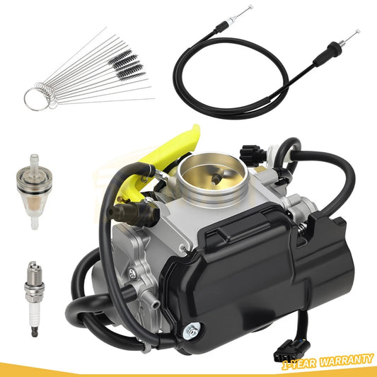 Carburetor Carb & Throttle Cable For Honda TRX450R 2004-2005 17910-HP1-000 16100-HP1-673