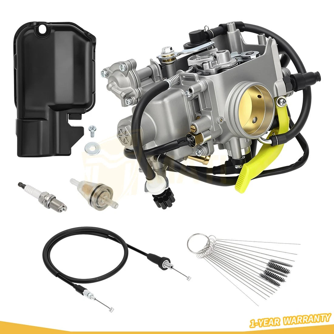 Carburetor Carb & Throttle Cable For Honda TRX450R 2004-2005 17910-HP1-000 16100-HP1-673
