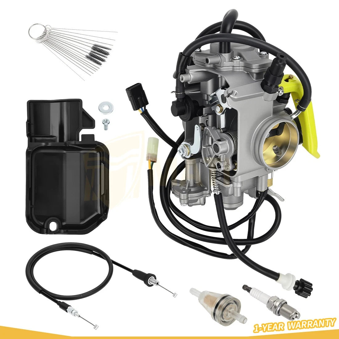 Carburetor Carb & Throttle Cable For Honda TRX450R 2004-2005 17910-HP1-000 16100-HP1-673