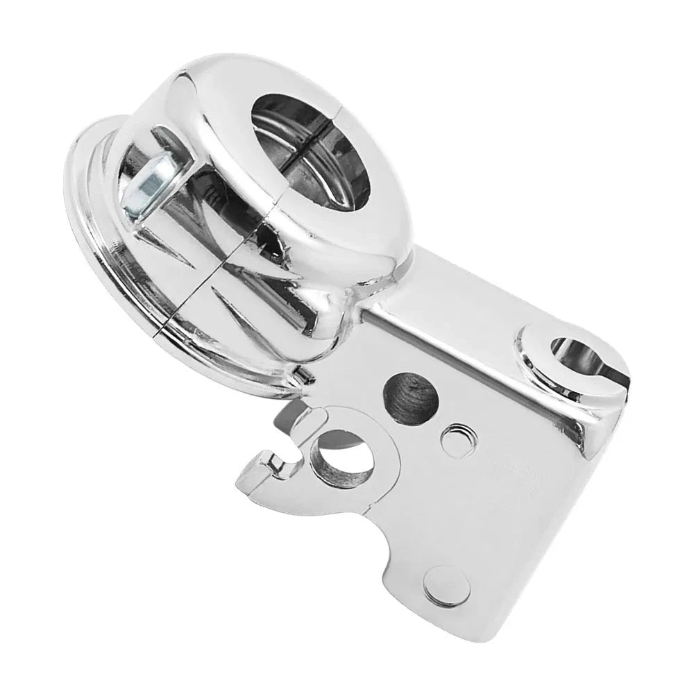 Clutch Lever Mount (Chrome) For Harley Sportster 883/1200 Softail/ Dyna/Fat Boy/Street Bob/ Night Train Mati Powersports