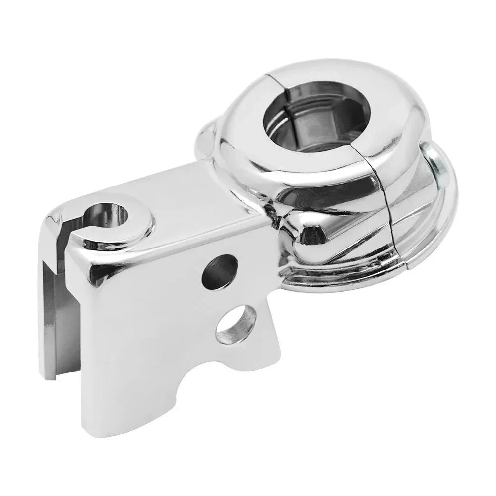 Clutch Lever Mount (Chrome) For Harley Sportster 883/1200 Softail/ Dyna/Fat Boy/Street Bob/ Night Train Mati Powersports