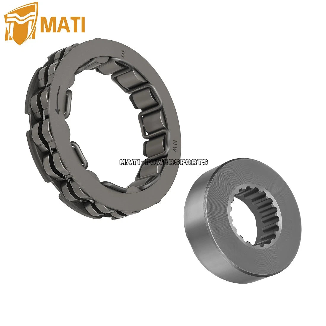 Clutch Hub One Way Bearing For Arctic-Cat 250 300 2X4 4X4 1998-2005 3446-122 3446-129