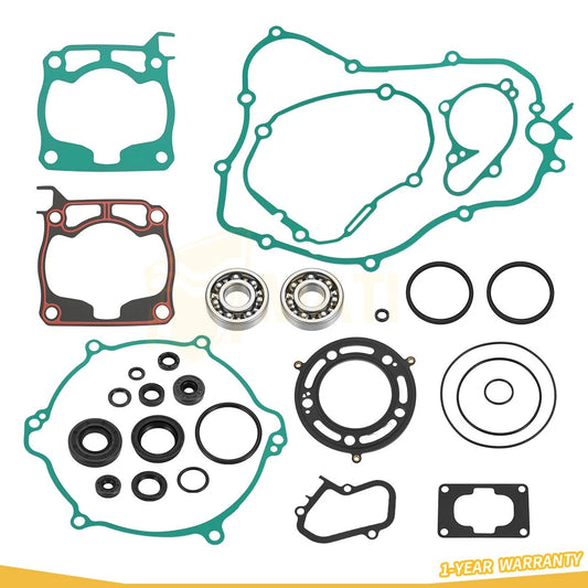 Complete Full Gasket Kit Set & Bearing  For Yamaha YZ125 2005-2021 YZ125X 2020-2022
