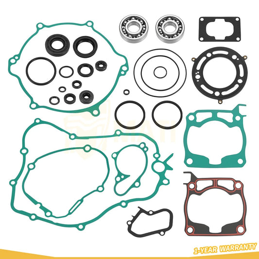 Complete Full Gasket Kit Set & Bearing  For Yamaha YZ125 2005-2021 YZ125X 2020-2022
