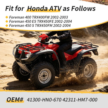 Rear Differential & Alex Shaft For Honda Foreman TRX400FW TRX450 FE FM 2002-2004 41300-HN0-670