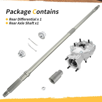 Complete Rear Differential & Alex Shaft For Honda Foreman 400 450 ES 450 S 1995-2001 41300-HN0-A00