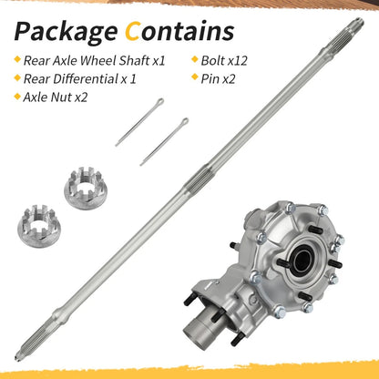 Rear Differential & Alex Shaft For Honda Rubicon 500 Foreman 500 01- 14 41300-HN2-000