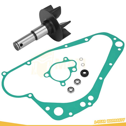 For Suzuki RM250 1989-1995 Water Pump Impeller Shaft Bearing Gasket Kit